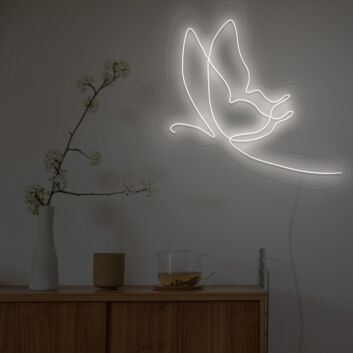 Schmetterling LED-Neonschild Wohnzimmer Schlafzimmer