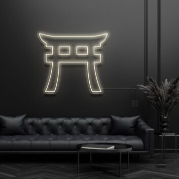 Torii Torbogen LED-Neonschild Wohnzimmer Büro