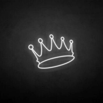 Krone LED-Neonschild Wohnzimmer Bar