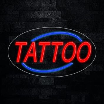TATTOO LED-Neonschild Tattoo Studio