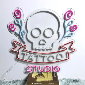 TATTOO STUDIO LED-Neonschild für Tattoo Studio