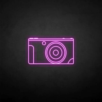 Fotokamera LED-Neonschild für Studio und Wohnzimmer