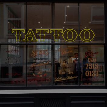 TATTOO LED-Neonschild für Tattoo Studio