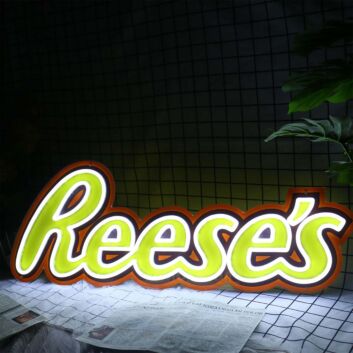 Reese&#039;s LED-Neonschild für Cafe Shop