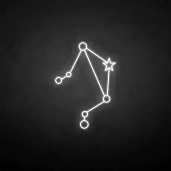 Sternbild mit Sternsymbol LED-Neonschild Wohnzimmer Schlafzimmer