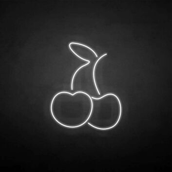 Kirschen LED-Neonschild Küche Bar