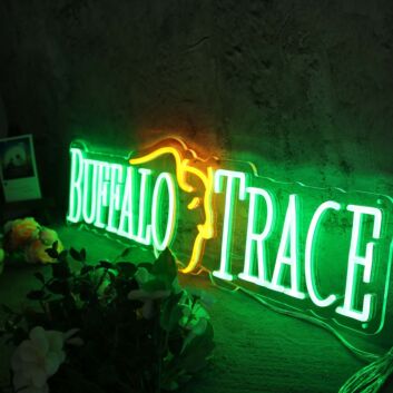 BUFFALO TRACE LED-Neonschild für Bar und Restaurant