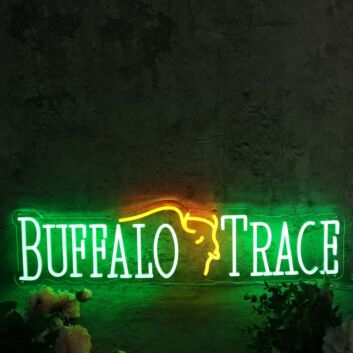 BUFFALO TRACE LED-Neonschild für Bar und Restaurant