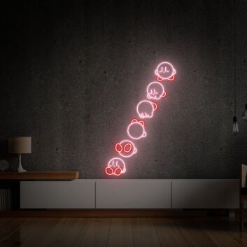 springende Spielfigur LED-Neonschild für Gamingzimmer oder Kinderzimmer