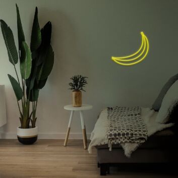 Bananen LED-Neonschild Wohnzimmer Küche