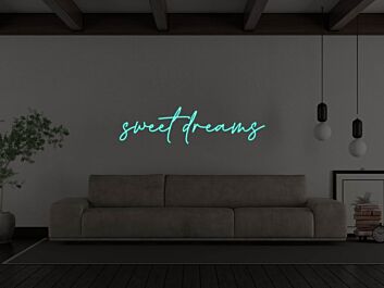 sweet dreams LED-Neonschild Schlafzimmer Wohnzimmer