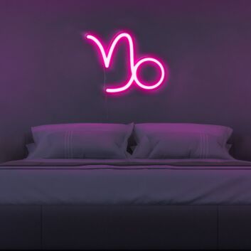 Steinbock Sternzeichen Symbol LED-Neonschild Wohnzimmer Schlafzimmer