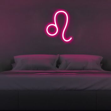 Löwe Sternzeichen Symbol LED-Neonschild Wohnzimmer Schlafzimmer