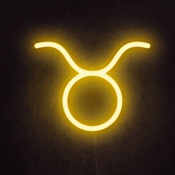 Stier Sternzeichen Symbol LED-Neonschild Wohnzimmer Schlafzimmer