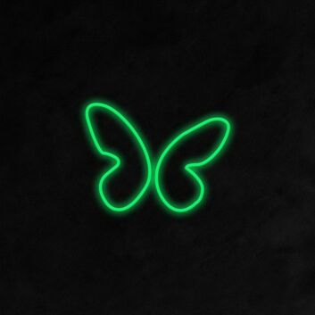 Schmetterling LED-Neonschild Wohnzimmer Schlafzimmer