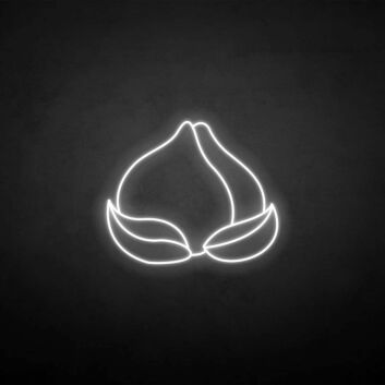 Pfirsichfrucht LED-Neonschild Wohnzimmer Bar