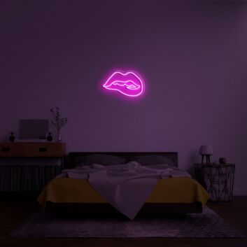 Lippen LED-Neonschild Schlafzimmer Wohnzimmer