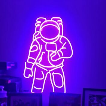Astronaut LED-Neonschild Schlafzimmer Wohnzimmer