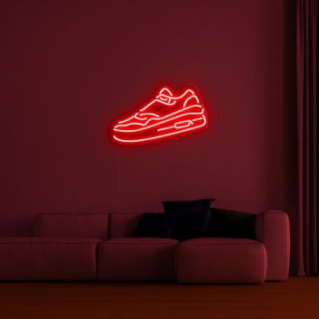 Sportschuh LED-Neonschild Wohnzimmer Sneaker Store