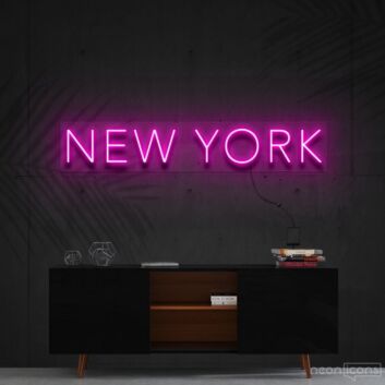 NEW YORK LED-Neonschild Wohnzimmer Büro