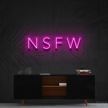 NSFW LED-Neonschild für Bar Club