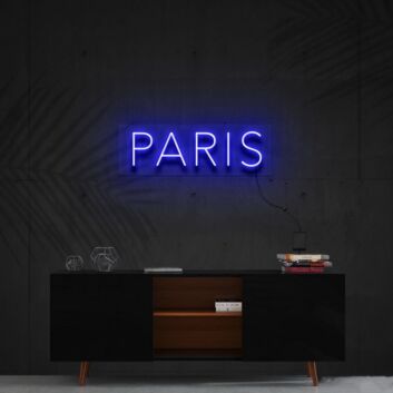 PARIS LED-Neonschild für Wohnzimmer Schlafzimmer