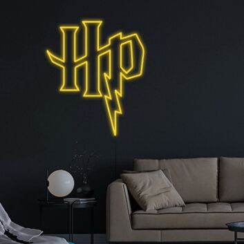 Hp LED-Neonschild Wohnzimmer Gamingzimmer