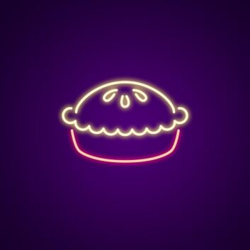 Kuchen LED-Neonschild für Café und Bäckerei