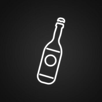Bierflasche LED-Neonschild Bar Kneipe