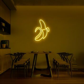 Banane LED-Neonschild für Küche oder Bar