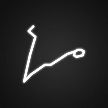 Sternbild Fische LED-Neonschild