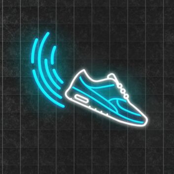 Sportschuh LED-Neonschild für Sneaker Store