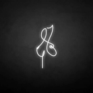 Abstrakte weibliche Silhouette LED-Neonschild für Bar Club