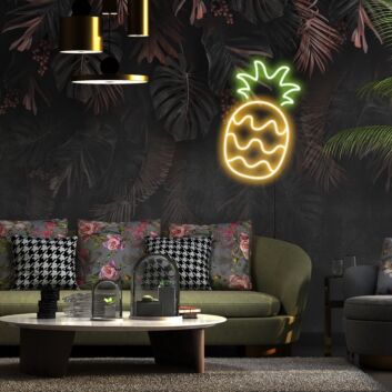 Ananas LED-Neonschild für Küche und Bar