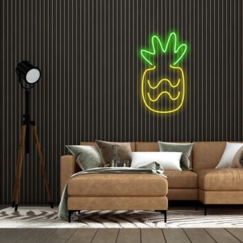 Ananas LED-Neonschild für Bar und Küche