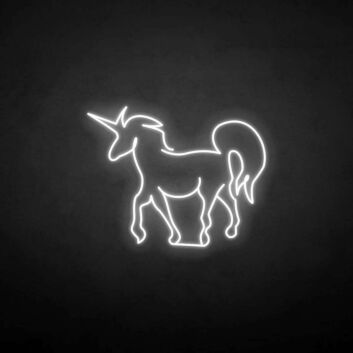 Einhorn LED-Neonschild für Kinderzimmer Party