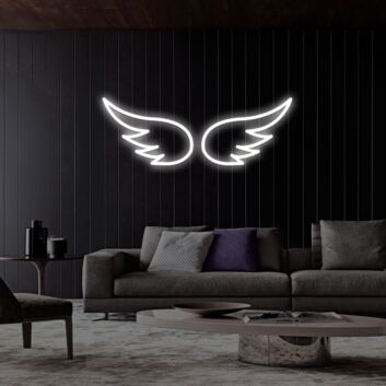 Engelsflügel LED-Neonschild Wohnzimmer Schlafzimmer