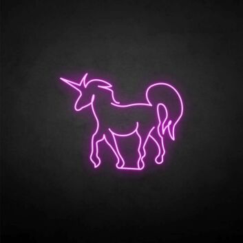 Einhorn LED-Neonschild für Kinderzimmer Party