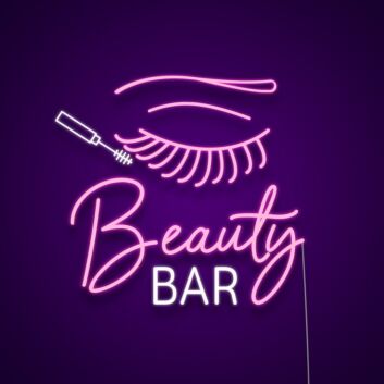 Beauty BAR LED-Neonschild für Kosmetikstudio Salon