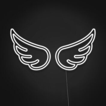 Engelsflügel LED-Neonschild Wohnzimmer Schlafzimmer