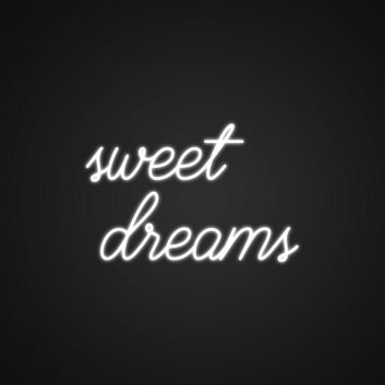 sweet dreams LED-Neonschild Schlafzimmer Wohnzimmer