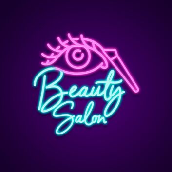 Beauty Salon LED-Neonschild für Kosmetikstudio