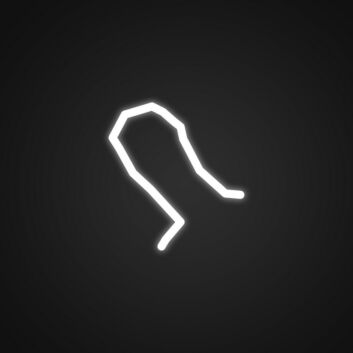 Schleife LED-Neonschild Wohnzimmer Schaufenster