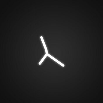 Stilisiertes Krebs-Sternbild LED-Neonschild