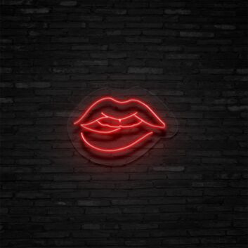 Lippen LED-Neonschild für Bar Club