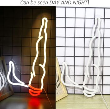brennende Zigarette LED-Neonschild für Bar Club
