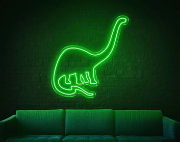 Dinosaurier LED-Neonschild Wohnzimmer Kinderzimmer