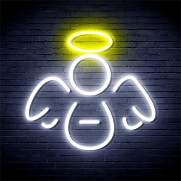 Engel Symbol LED-Neonschild Wohnzimmer Cafe