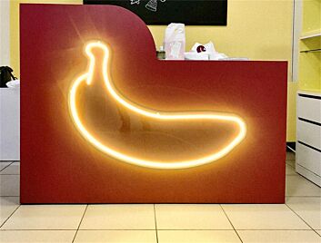 Banane LED-Neonschild für Küche Bar
