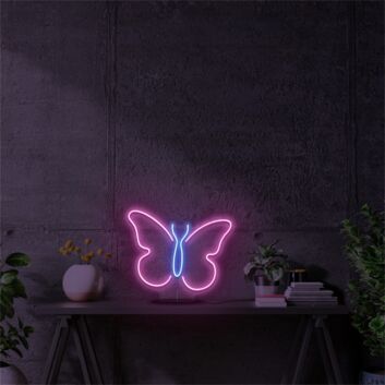 Schmetterling LED-Neonschild Wohnzimmer Schlafzimmer